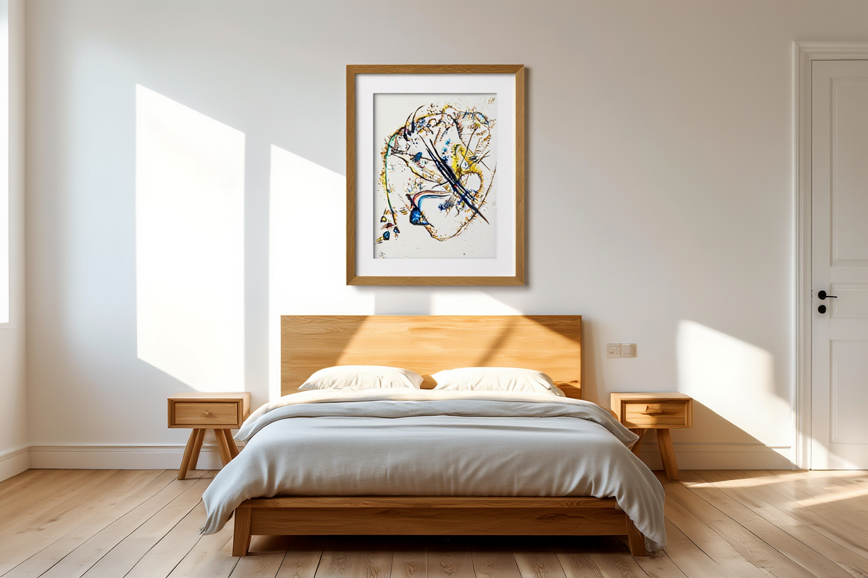 Wassily Kandinsky – Watercolour with Seven Strokes - Iconic Abstract Expressionist Print