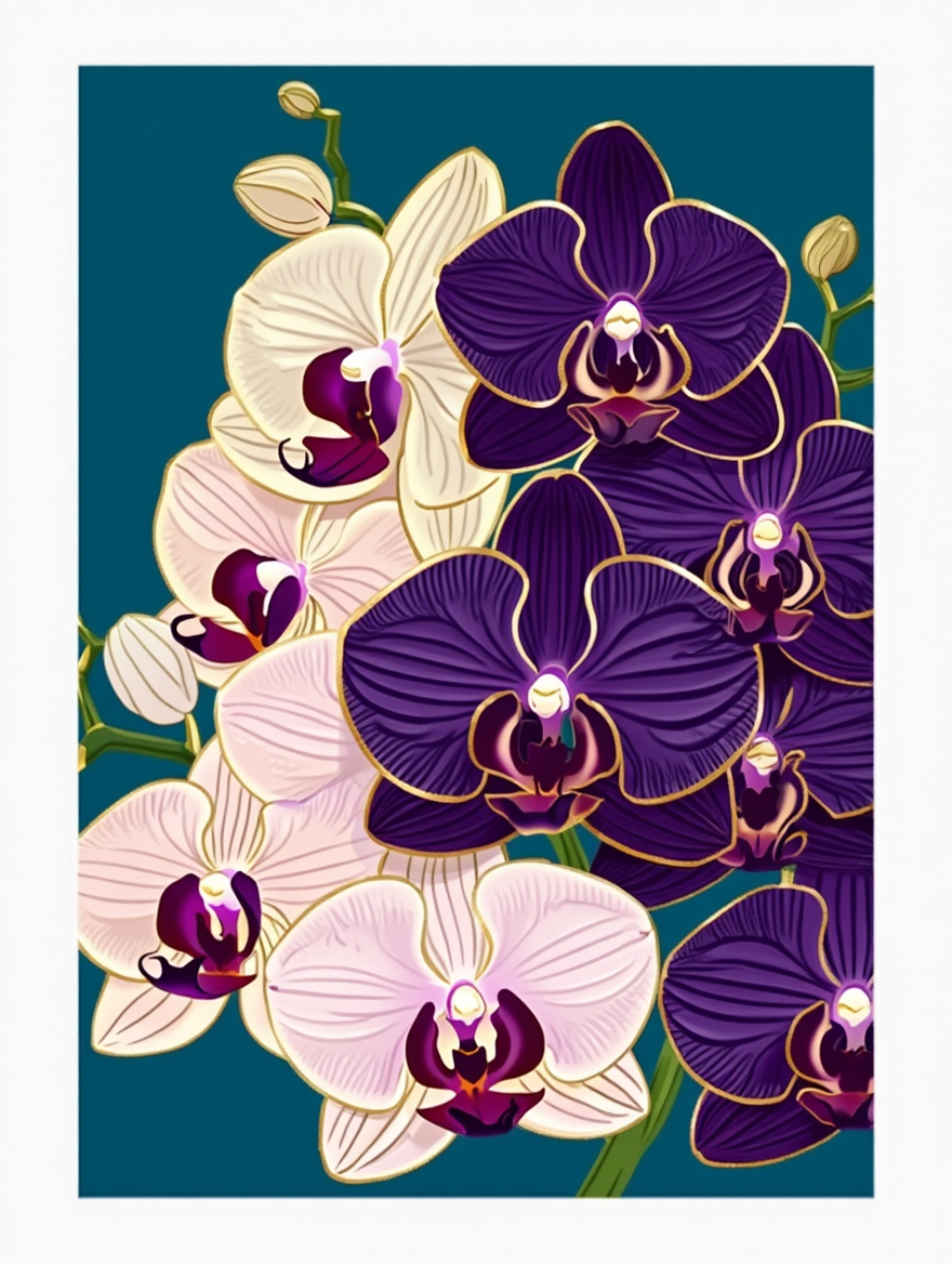 The Garden Series – 7 Botanical Wall Art Prints