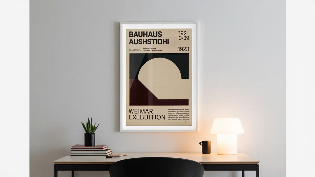 Bauhaus 1923 Exhibition Poster Bundle – Office Set of 3