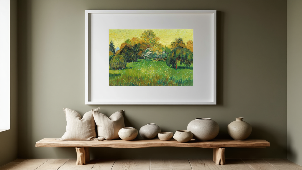 Vincent Van Gogh – The Poet’s Garden -  Post-Impressionist Art Print