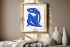 Blue Nude Poster by Henri Matisse (1952) – Modern Art Print