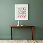Floral Pattern by William Morris – Vintage Botanical Art Print