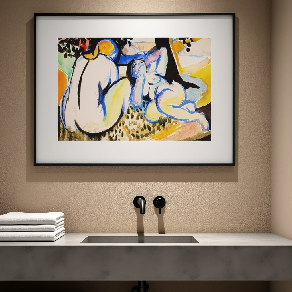 Nudes by Henry Lyman Sayën – Figurative Art Print