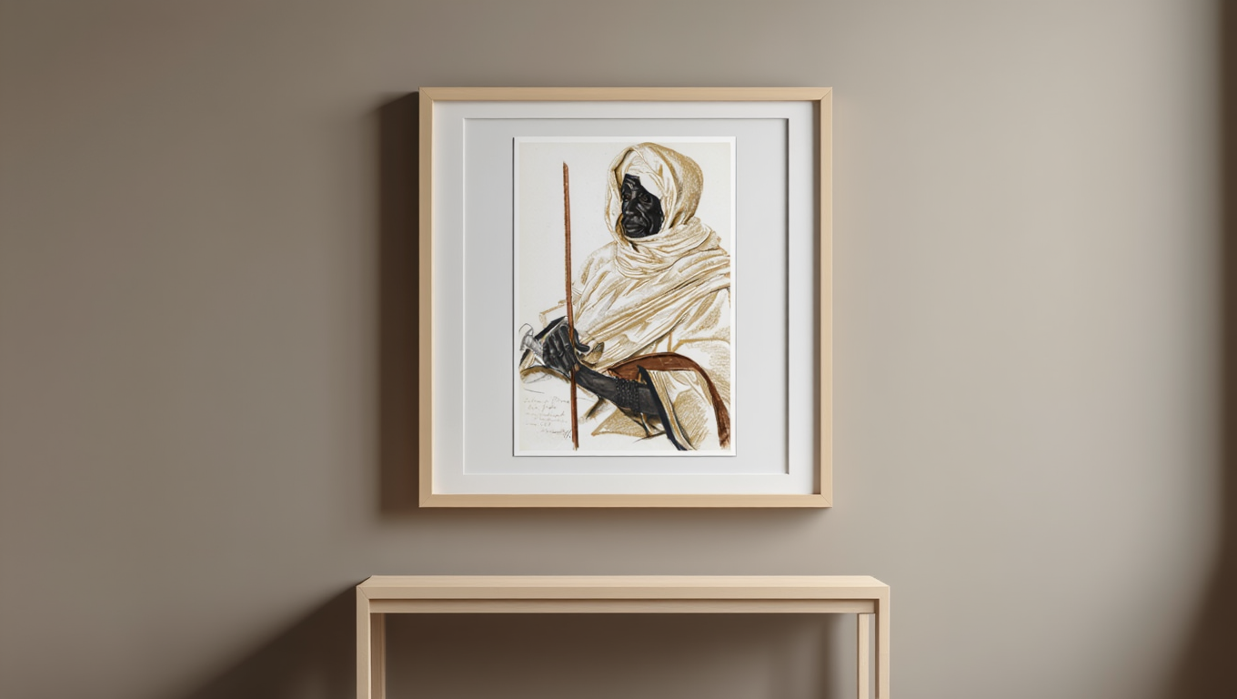 Alexandre Jacovleff - Dessins et peintures d'Afrique pl 13 | HakyArts