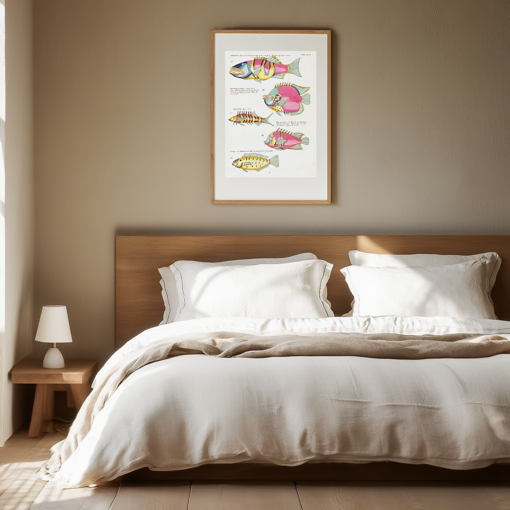 Poissons Plate 61 – Louis Renard Poster | Vintage Natural History Art Print