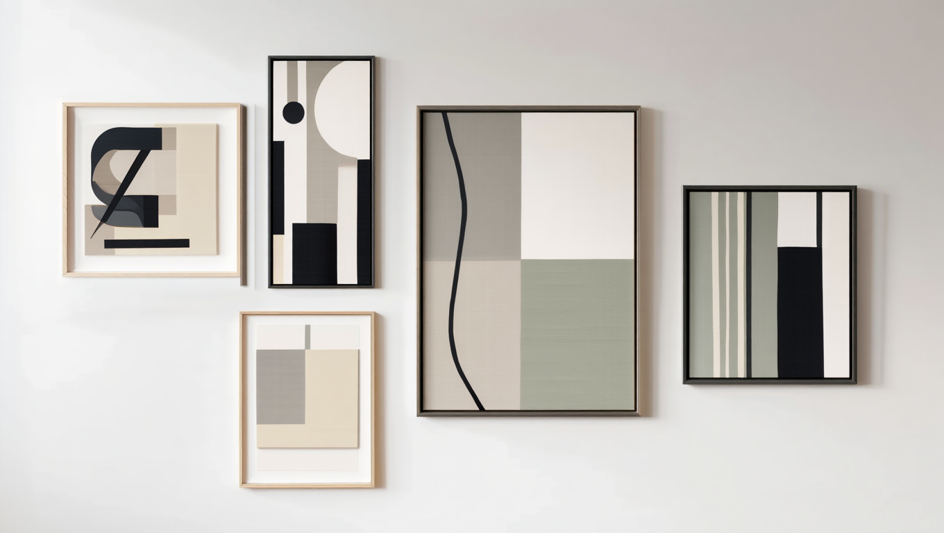 Abstract Gallery – Set of 5