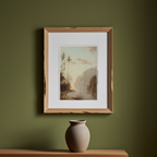 A Creek in St. Thomas Poster by Camille Pissarro – Impressionist Landscape Art Print