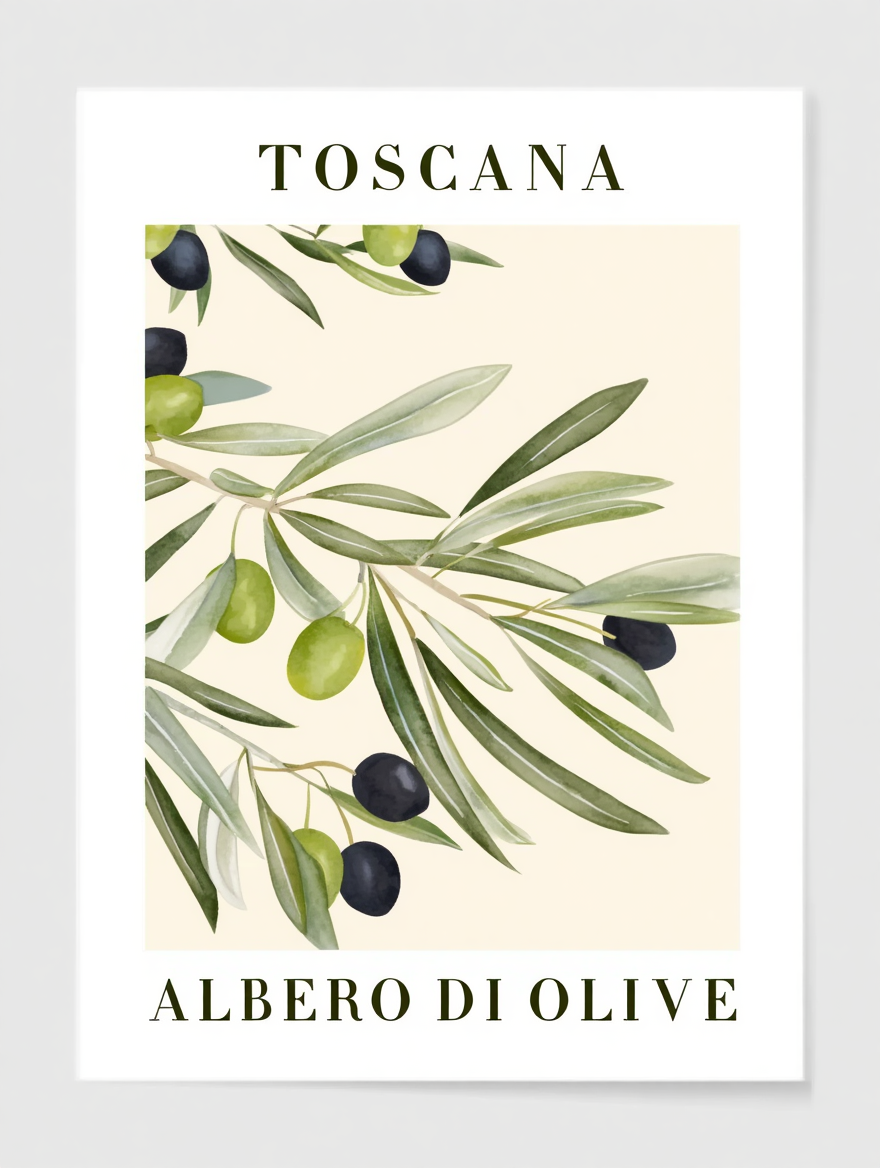 5 Italian Fruits Prints – Colorful Kitchen & Dining Wall Art