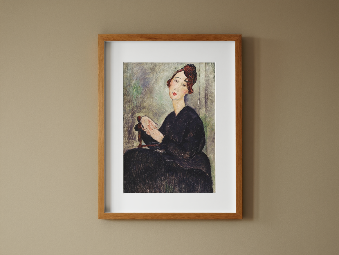 Amedeo Modigliani - Potrait of Dedie Poster