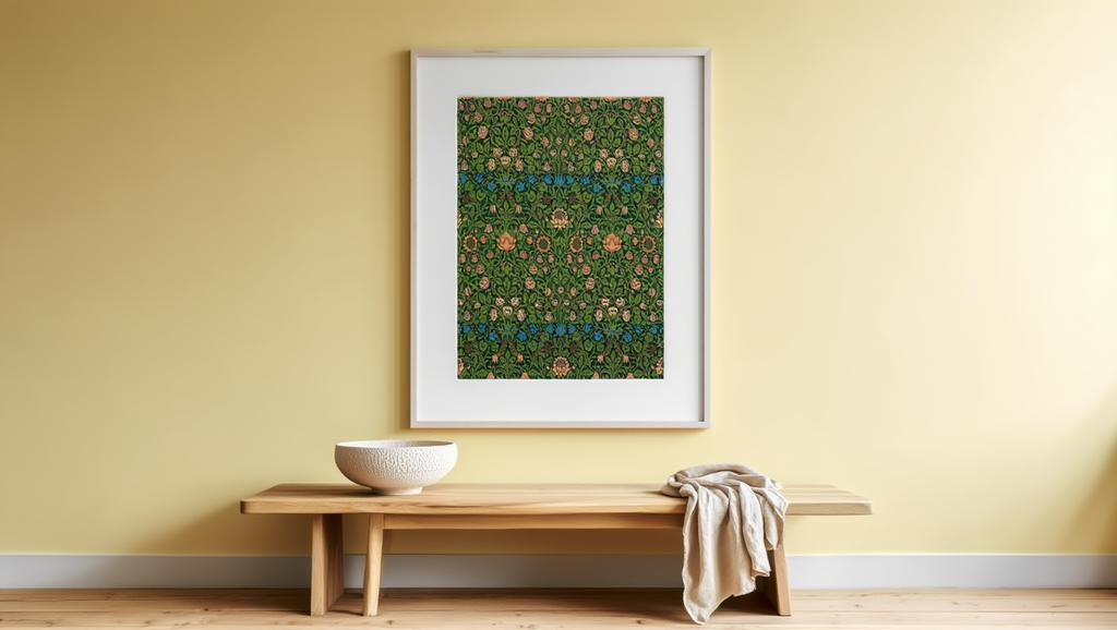 William Morris - Violet and Columbine No 2