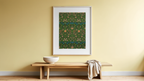 Violet and Columbine No. 2 by William Morris – Vintage Floral Art Print