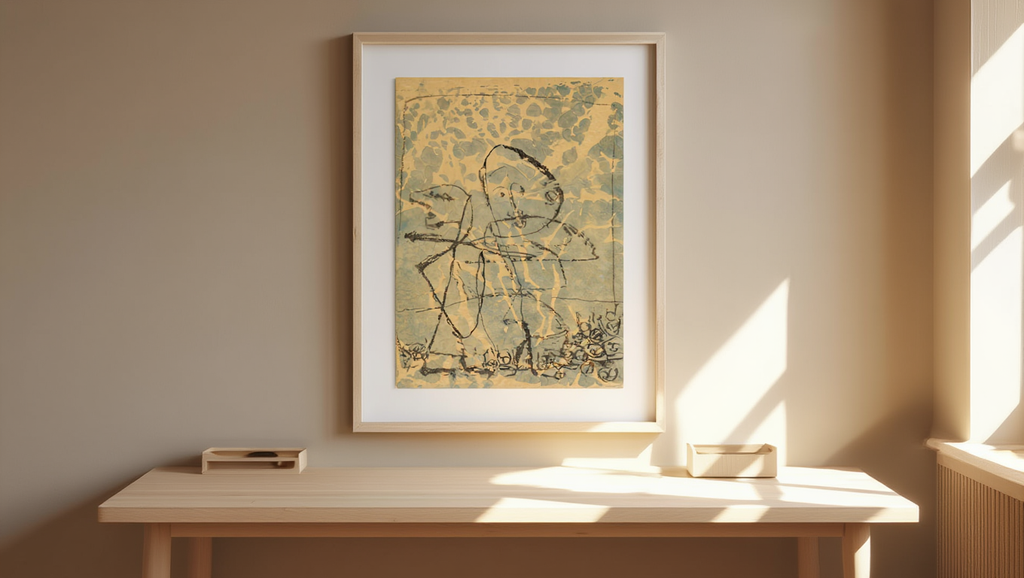 Paul Klee – Public Duel - Iconic Modernist Abstract Print