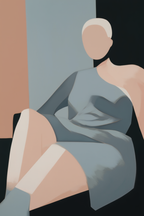 Set of 3 Art Prints  – Figurative Grace - Hakyarts