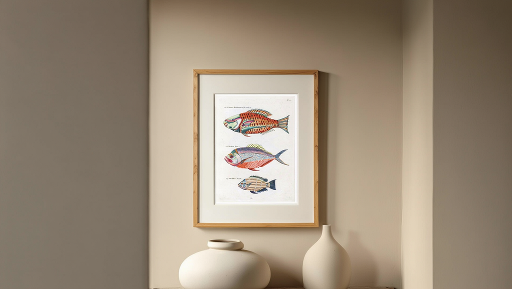 Louis Renard - Poissons Plate 32 Poster