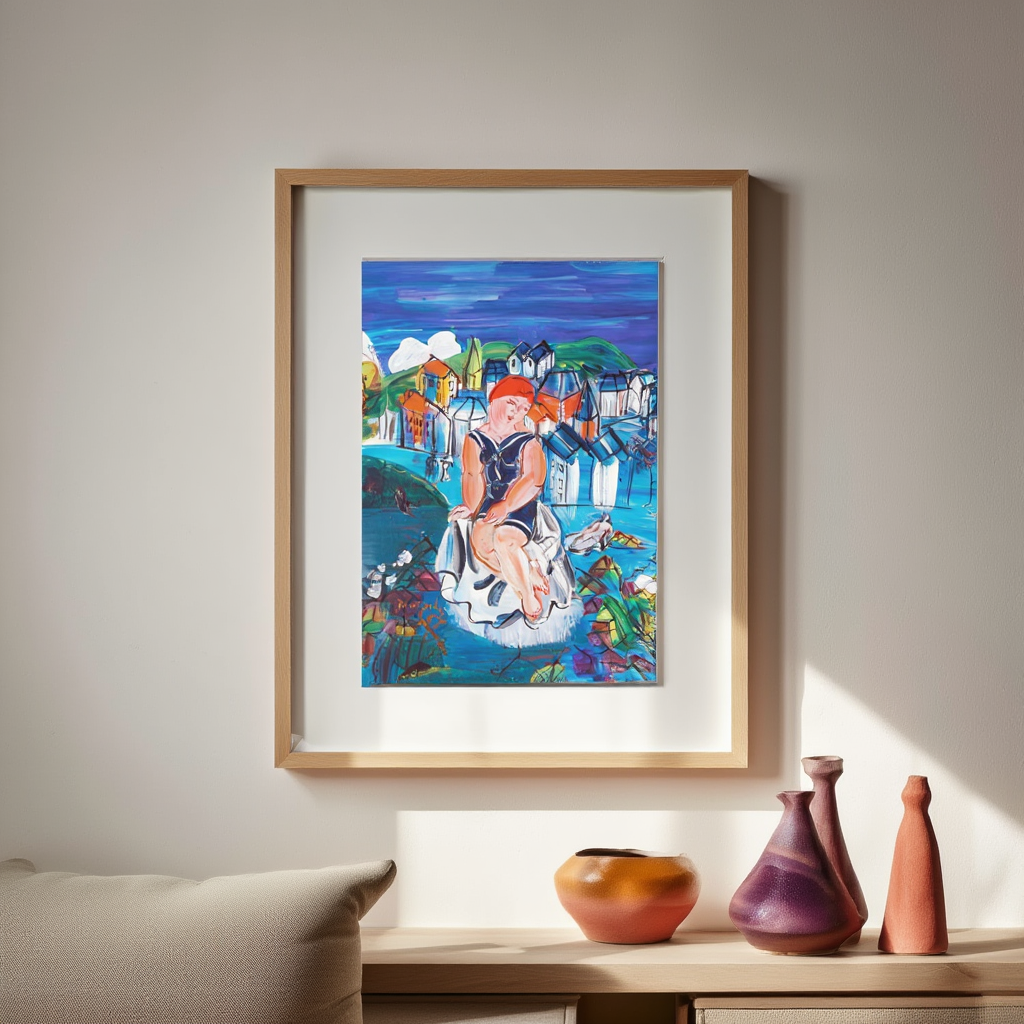 Petite Baigneuse à Sainte-Adresse