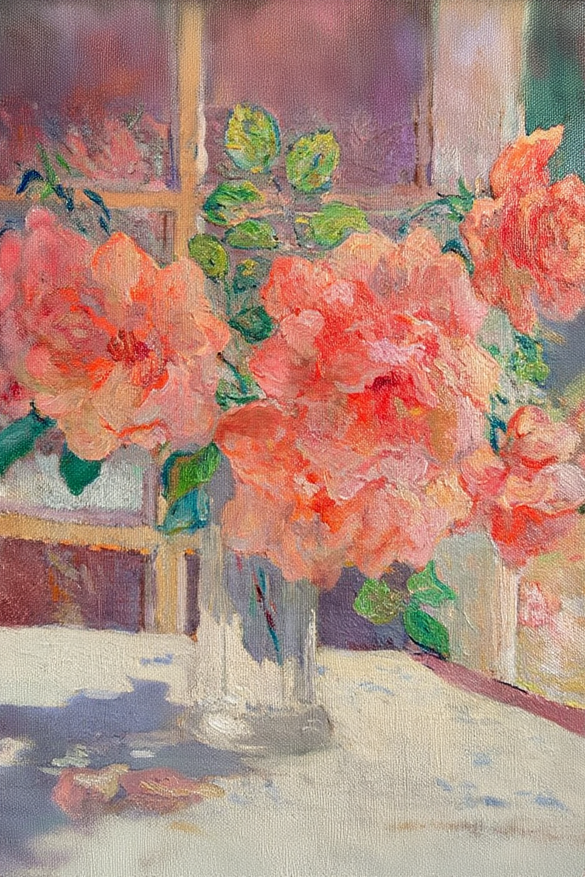 Roses – Colin Campbell (19th Century) | Classic Floral Still Life Art Print - Hakyarts