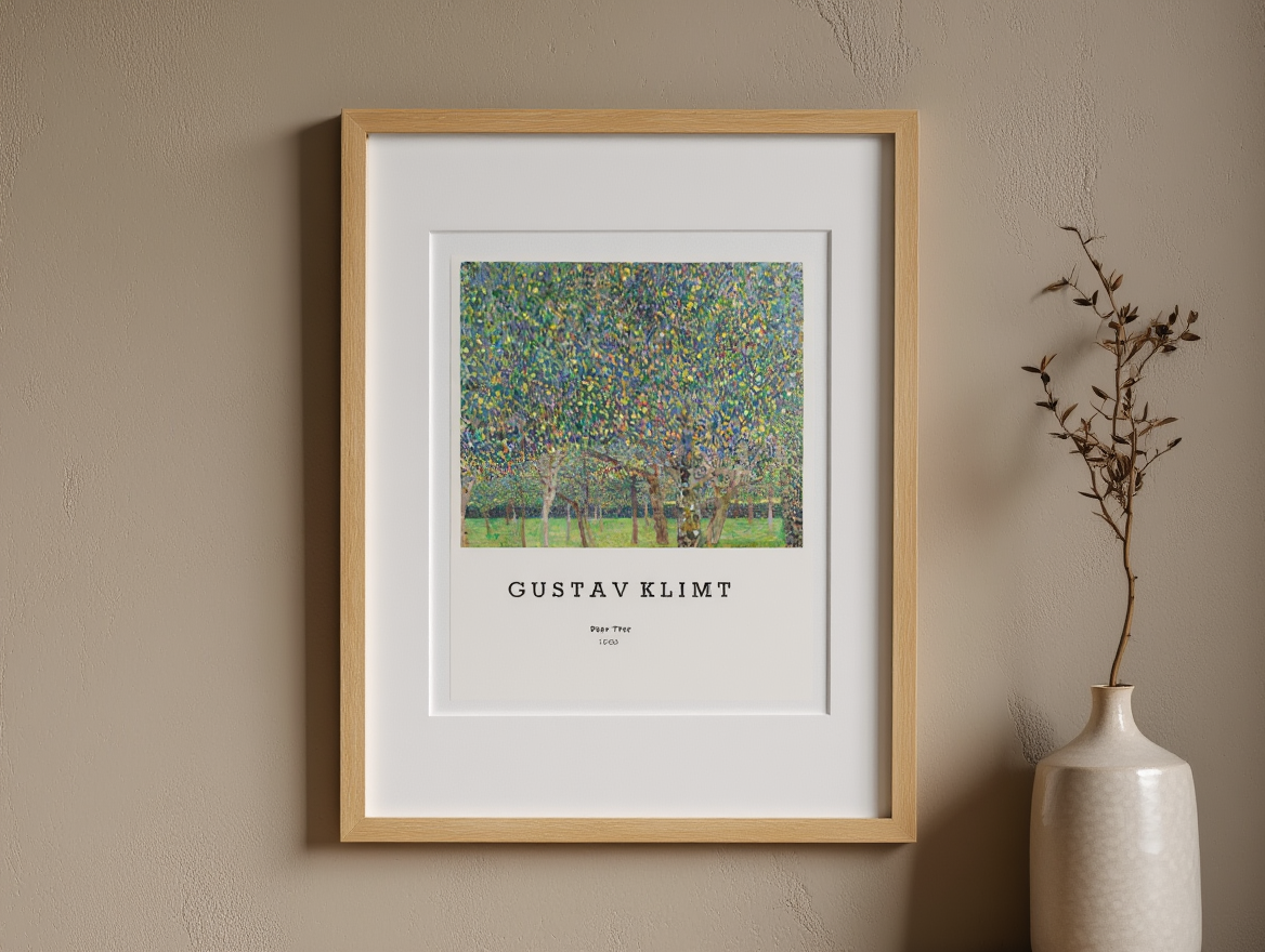 Gustav Klimt – Pear Tree, 1903 – Austrian Symbolist Art Print | Nature-Inspired Wall Decor