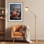 Mars Being Disarmed by Venus – Jacques-Louis David Poster | Neoclassical Mythological & Allegorical Art Print