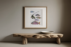 Poissons, Plate 31 by Louis Renard – 18th-Century Natural History Illustration Art Print
