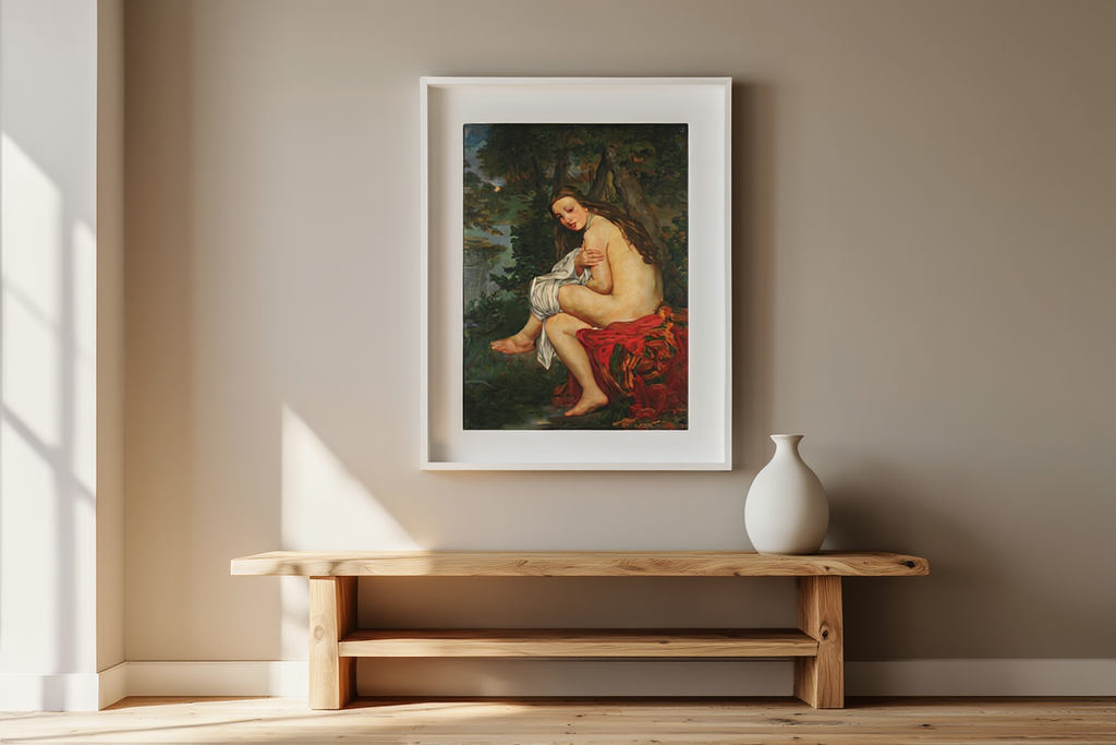 La Nymphe Surprise by Édouard Manet, 1861 – Early Masterpiece of Modernism