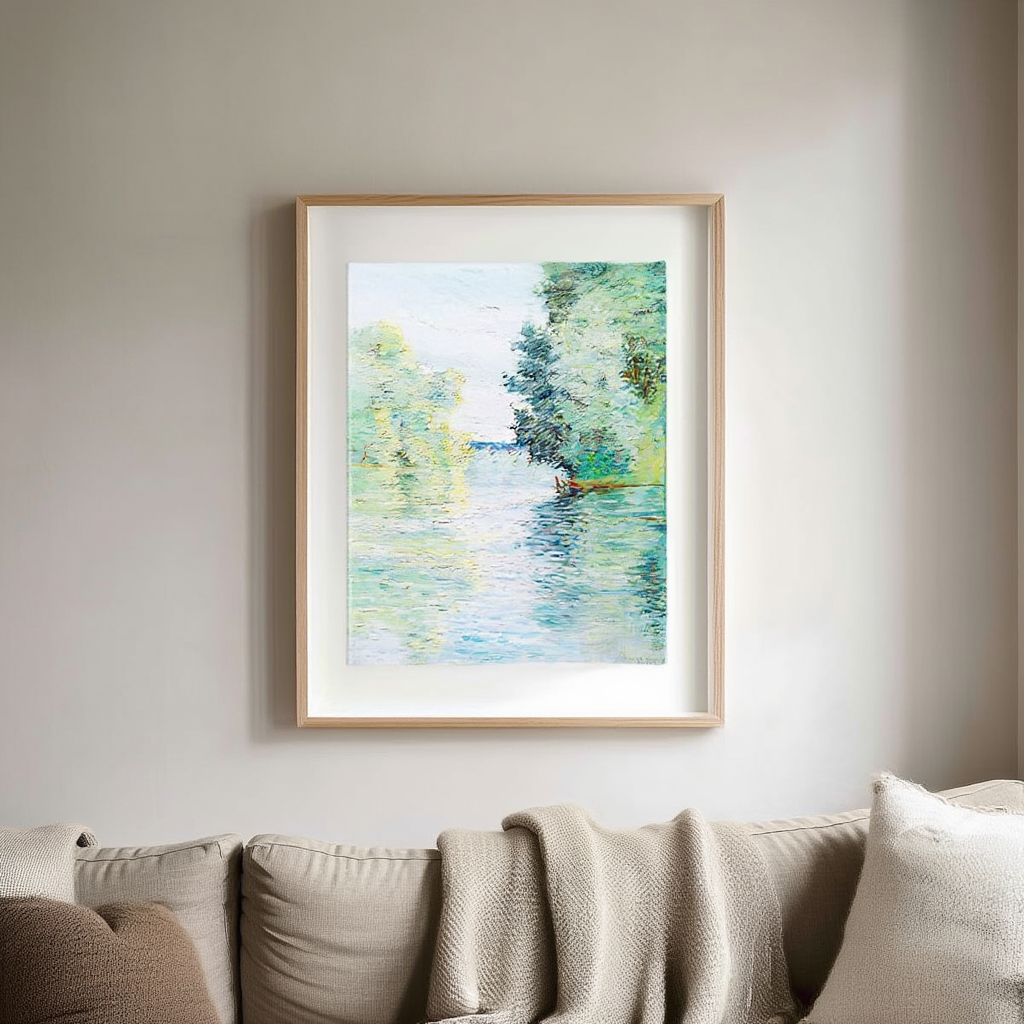 Gustave Caillebotte - Le Petit Bras de la Seine à Argenteuil | HakyArts