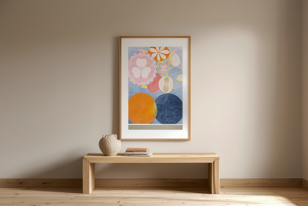 Hilma af Klint – The Ten Largest No. 2 Childhood – Abstract Spiritual Art Print