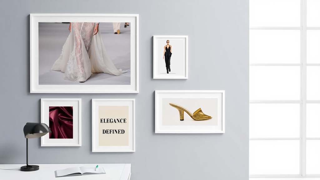 Luxury Fashion Art – 5-Piece Workspace Set