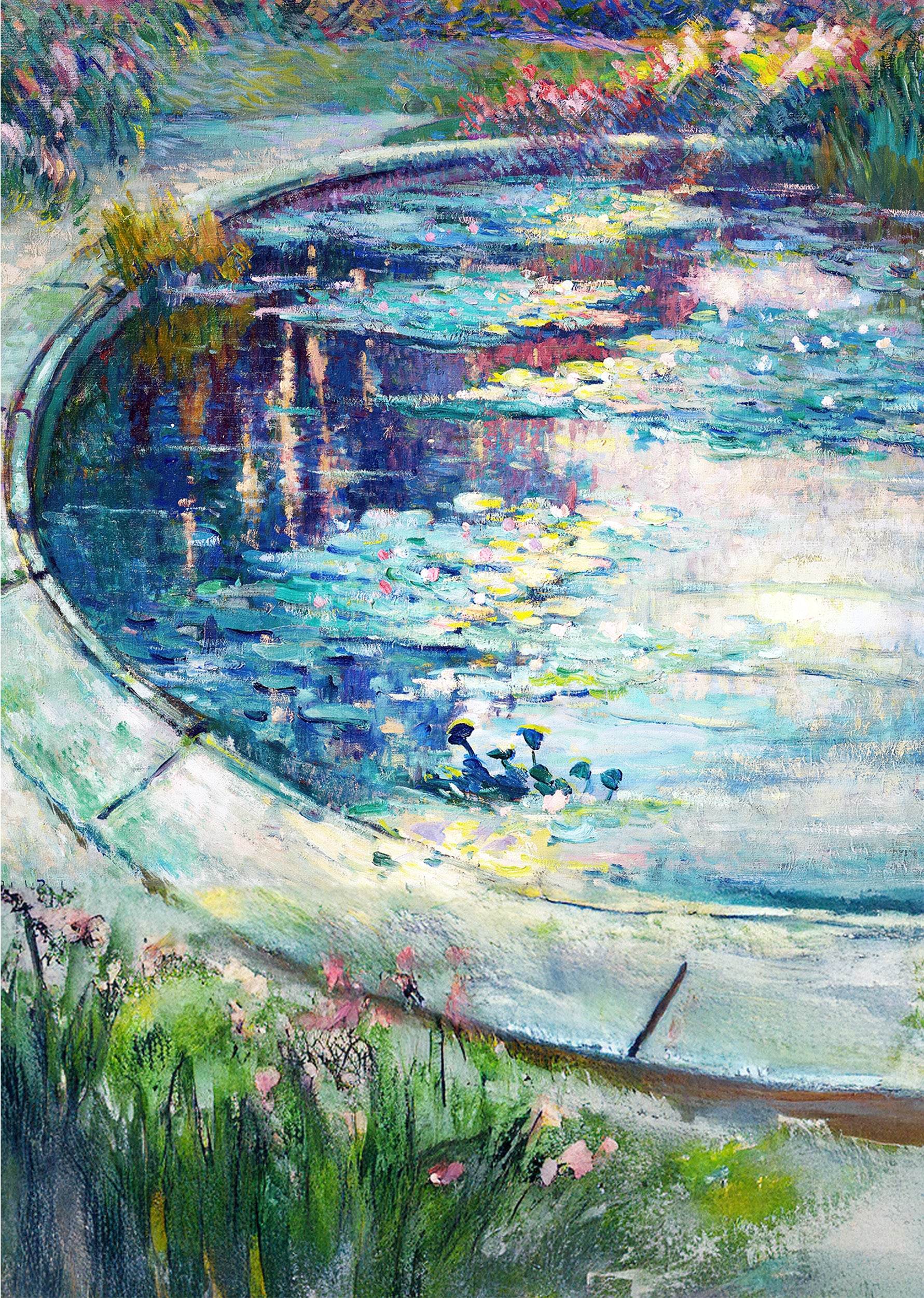 Le Bassin aux Nymphéas au Jardin des Plantes à Rouen - Hakyarts