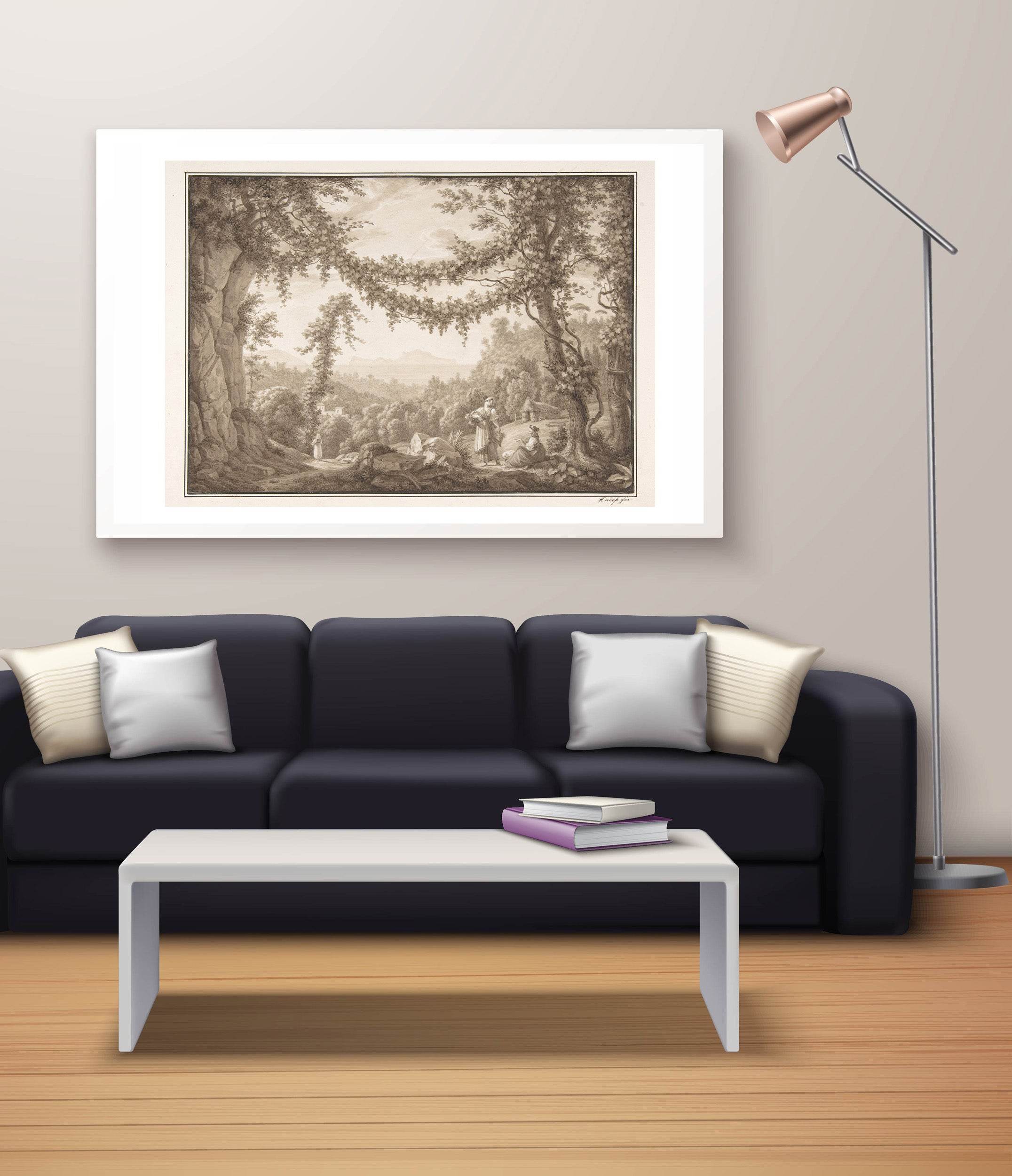 Grape Harvest at the Gulf of Naples - Hakyarts