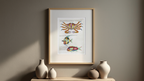 Poissons Plate 84 – Louis Renard Poster | Vintage Natural History Art Print