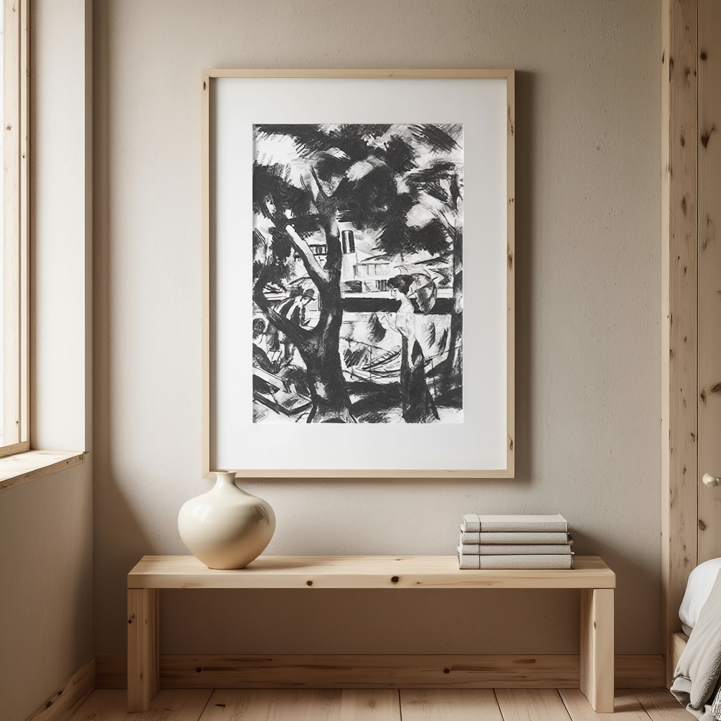 August Macke - The Way on the Water