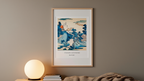 Utagawa Kuniyoshi – Fuji No Yukei plakat – Ikonisk Ukiyo-e japansk kunsttryk