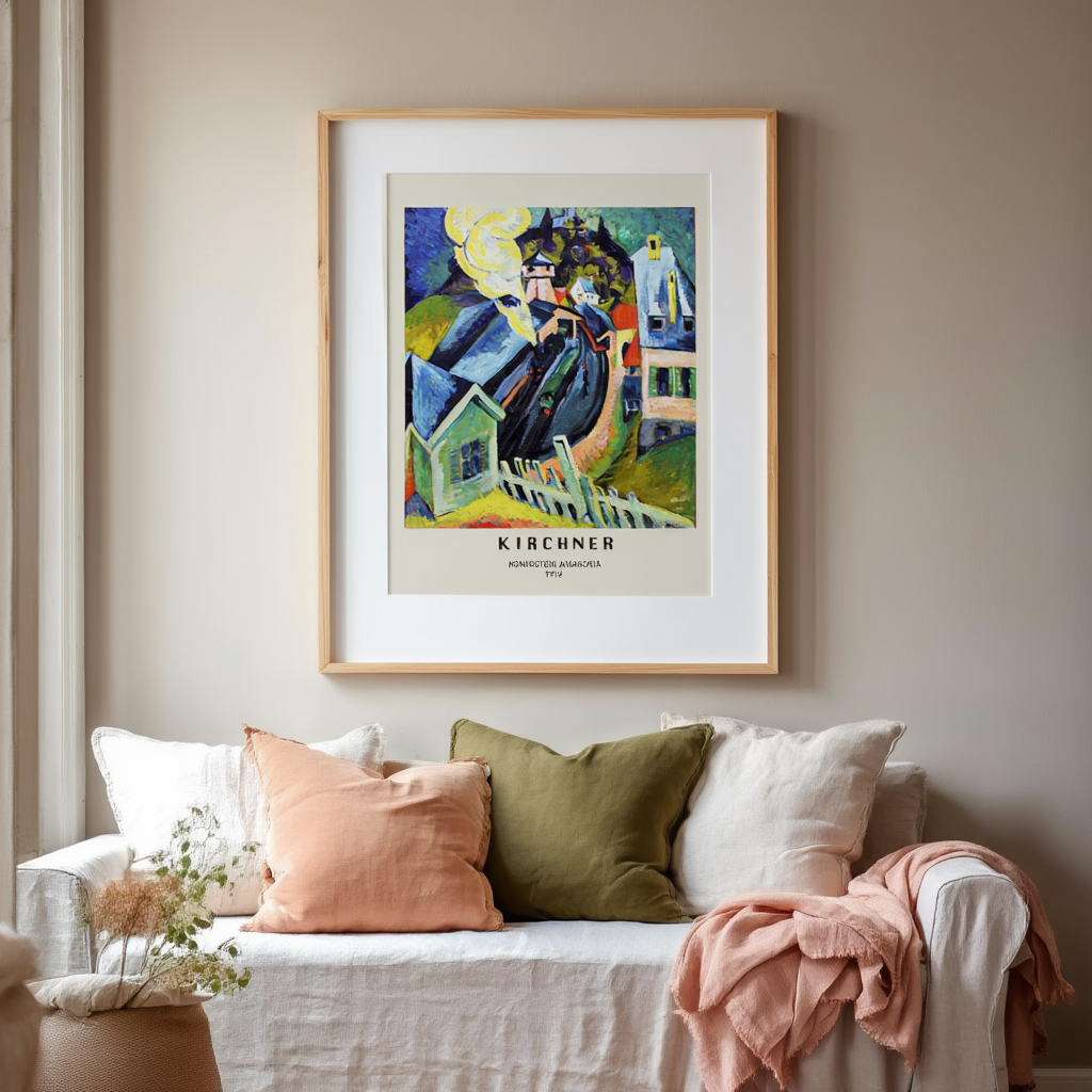 Ernst Ludwig Kirchner - Konigstein Anagoria Poster