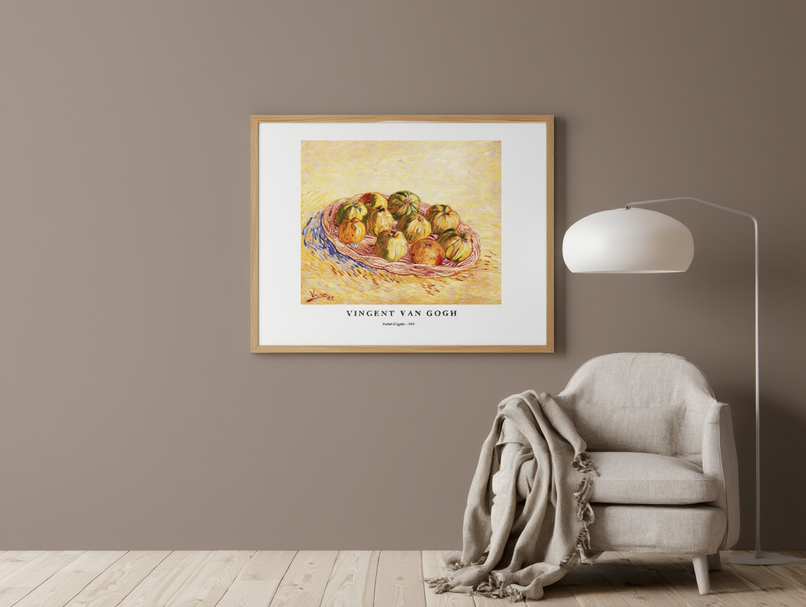 Vincent Van Gogh - Basket of Apples Poster