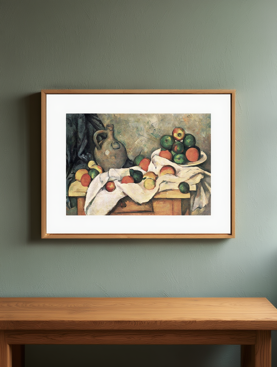 Paul Cézanne - Rideau 'Cruchon et Compotier'