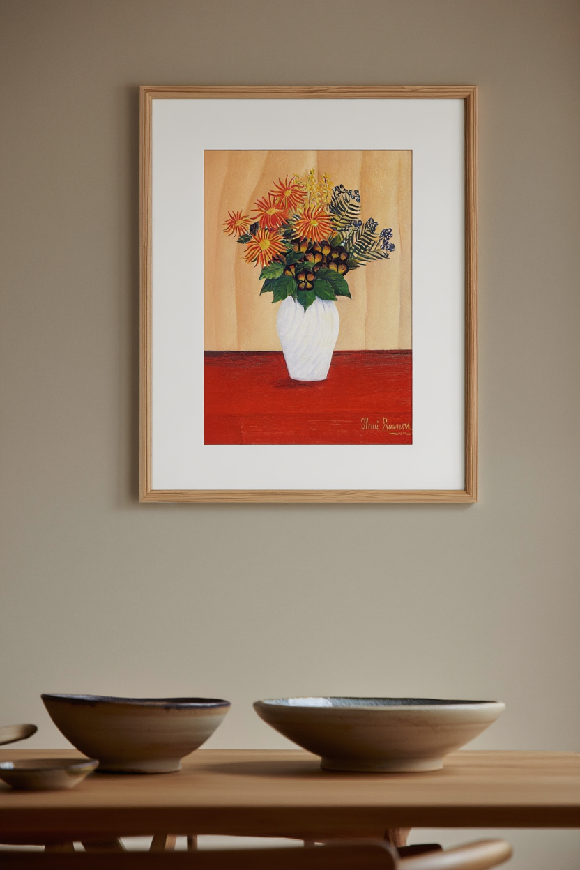 Henri Rousseau - Bouquet of Flowers