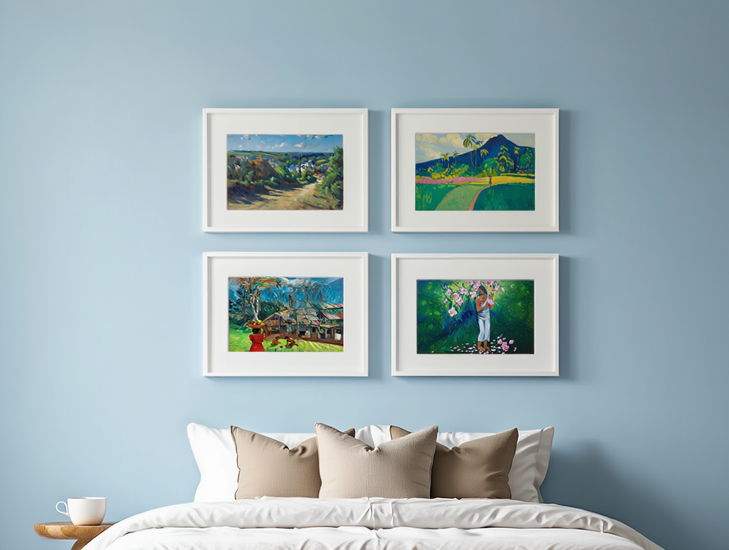 Gauguin Vibrant Island Life – 4 Prints Mix & Match