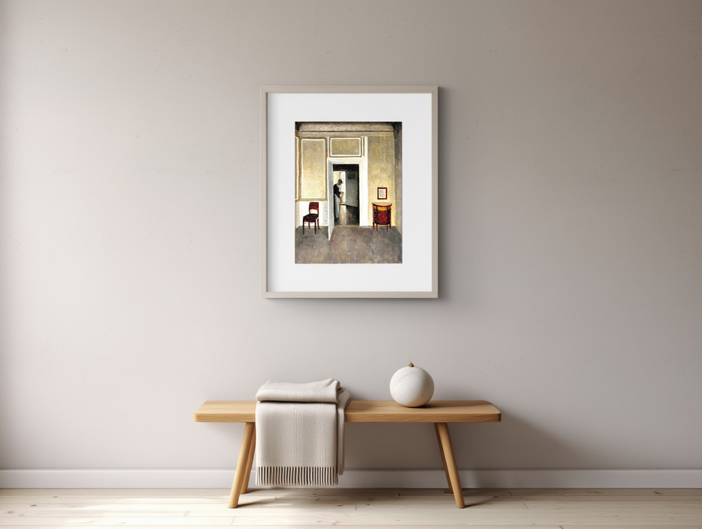Vilhelm Hammershøi  - Interior | HakyArts