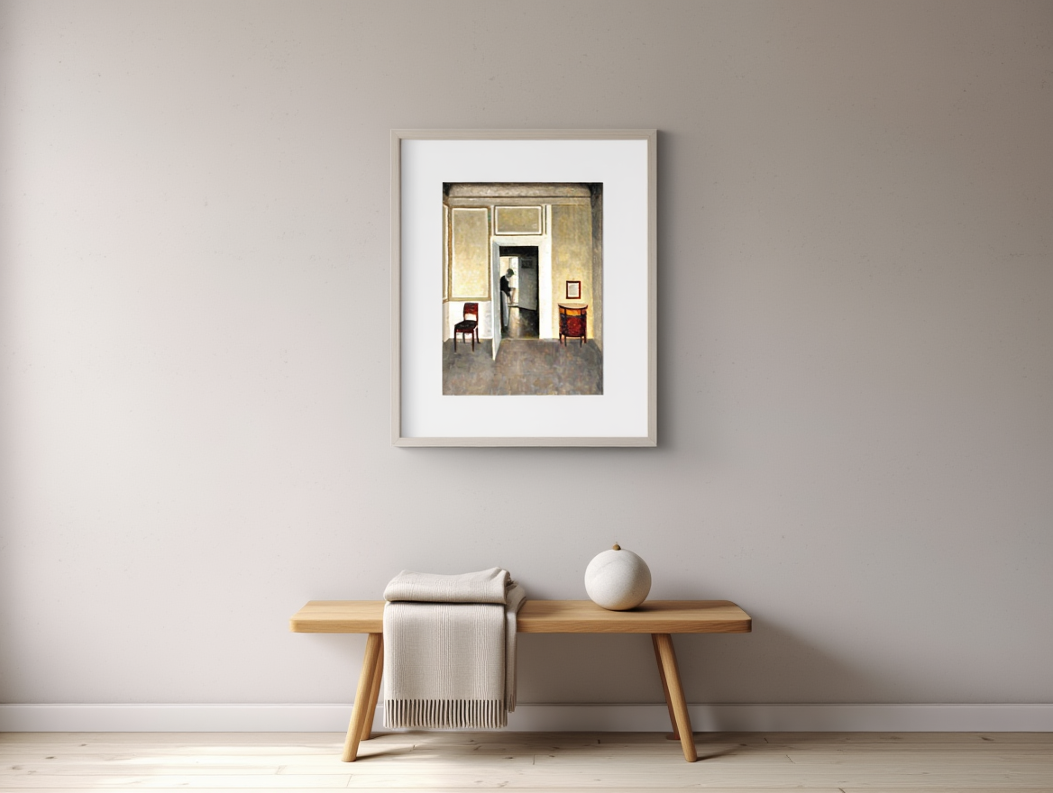 Vilhelm Hammershøi  - Interior | HakyArts