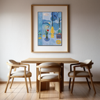 Henri Matisse – La Glace sans Tain (The Blue Window) Poster | Modern Art Print for Home Decor - Hakyarts