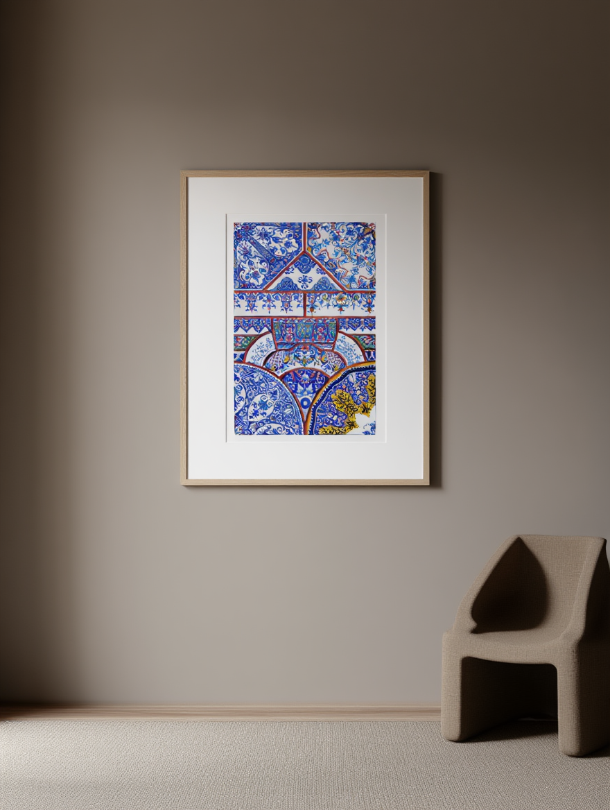 Auguste Racinet – XVII & XVIII Centuries Print – Vintage Historical Art Poster