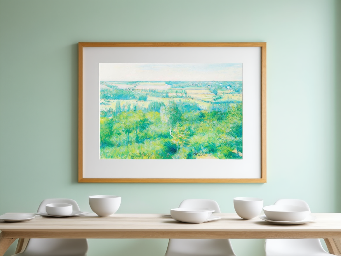 Gustave Caillebotte - La Vallée de l’Yerres | HakyArts