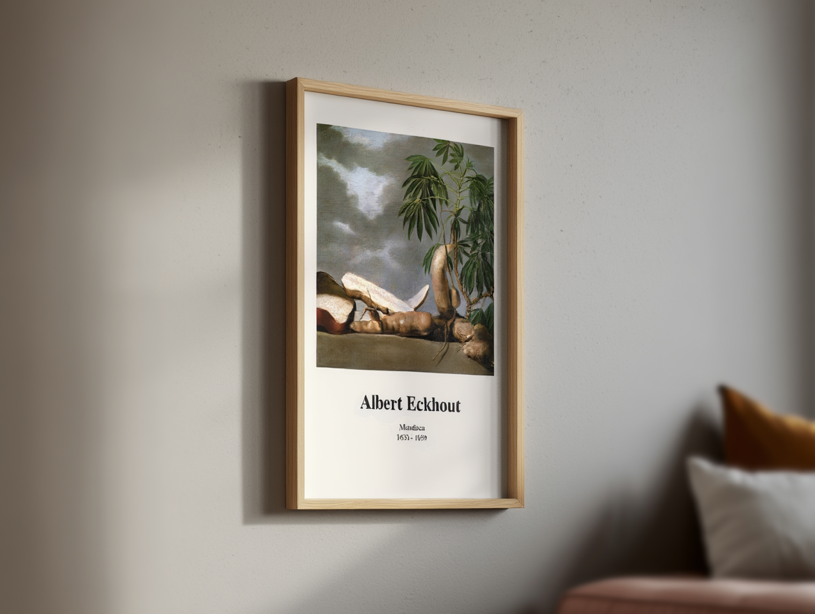 Albert Eckhout - Mandioca Poster