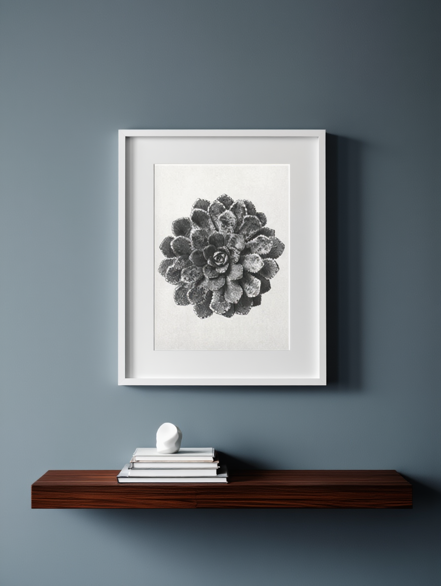 Karl Blossfeldt - Margined Pyramidal Saxifrage