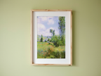 Vue de Vétheuil – Claude Monet Poster | Impressionist Landscape Art Print
