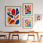 Matisse Bold – Living Room Set of 4 Prints - Hakyarts