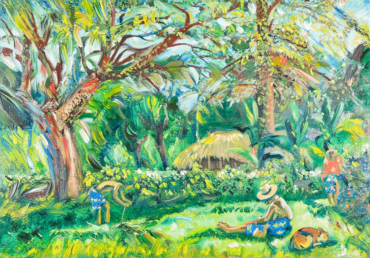 Paul Gauguin - Te Raau Rahi 'The Big Tree'