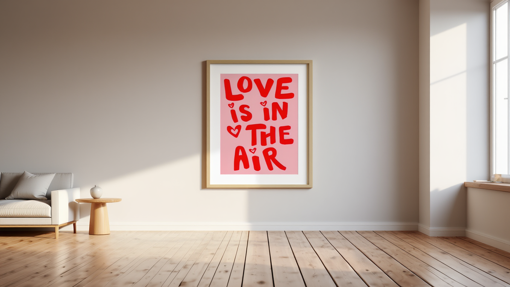 Love Is In The Air – Single Print
