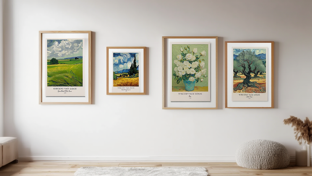 Vincent Van Gogh 4-Print Collection – Vibrant Masterpieces