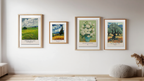 Vincent Van Gogh 4-Print Collection – Vibrant Masterpieces - Hakyarts